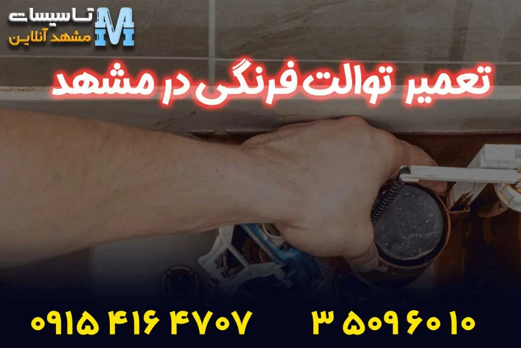 تعمیر توالت فرنگی در مشهد