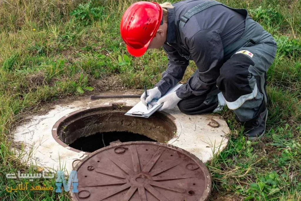 سرویس لوله های فاضلاب