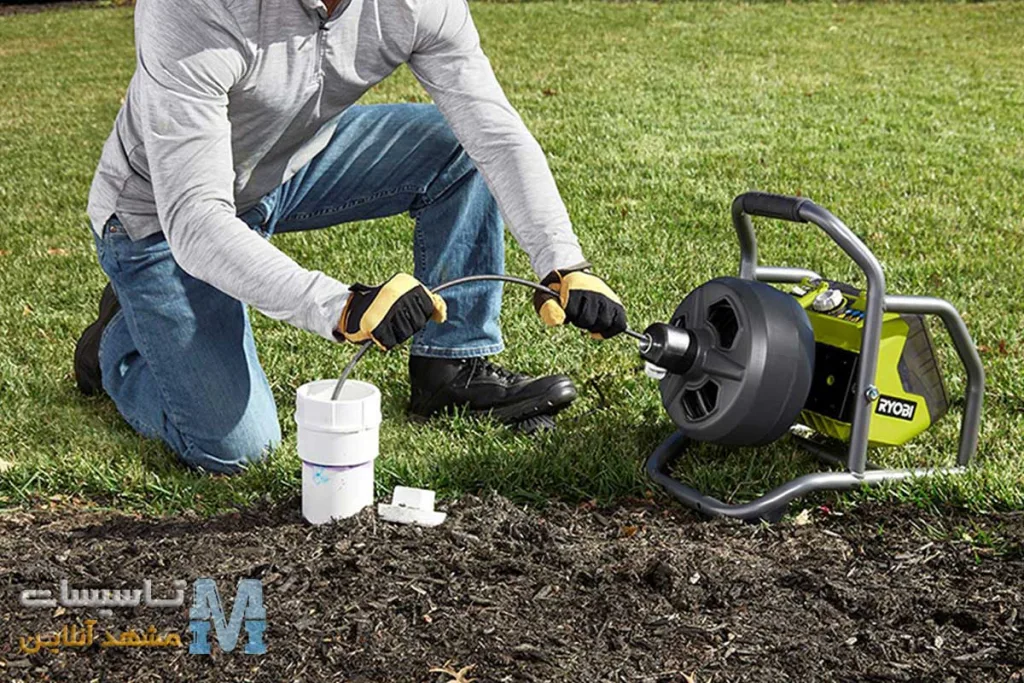 لوله بازکنی در شاندیز مشهد